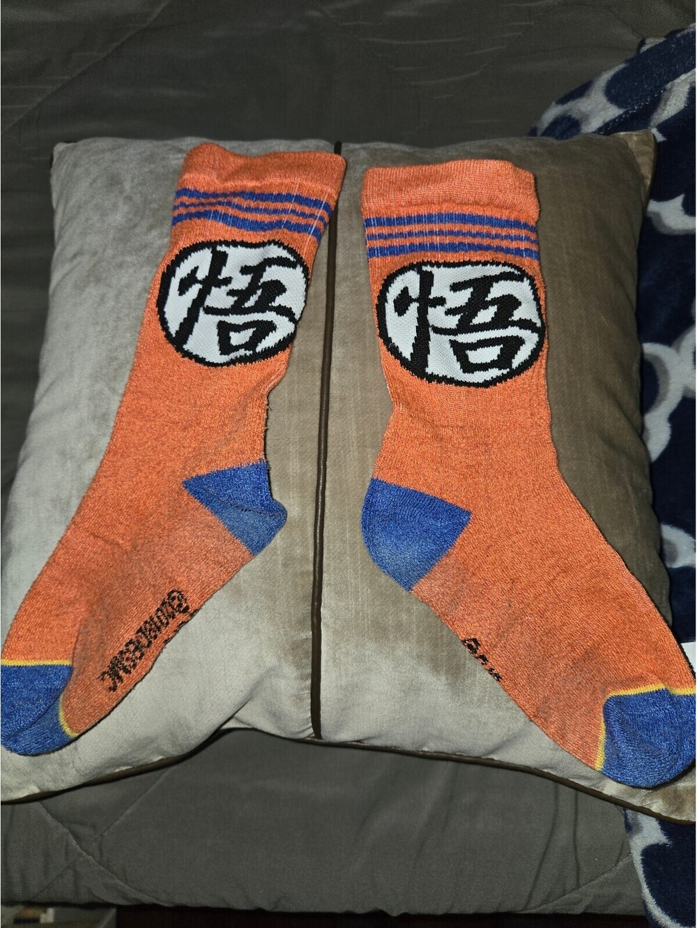 Dbz turtle school socks Orange Anime Themed Crew Socks